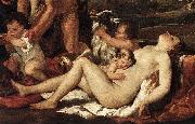 POUSSIN, Nicolas The Nurture of Bacchus (detail) af oil painting picture wholesale